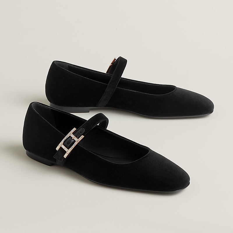 【HERMES】多彩なカラー! ☆ バレリーナ Jane ベルベット ☆ バレエシューズ 《ジェーン》 | Hermès - エルメス-公式サイト